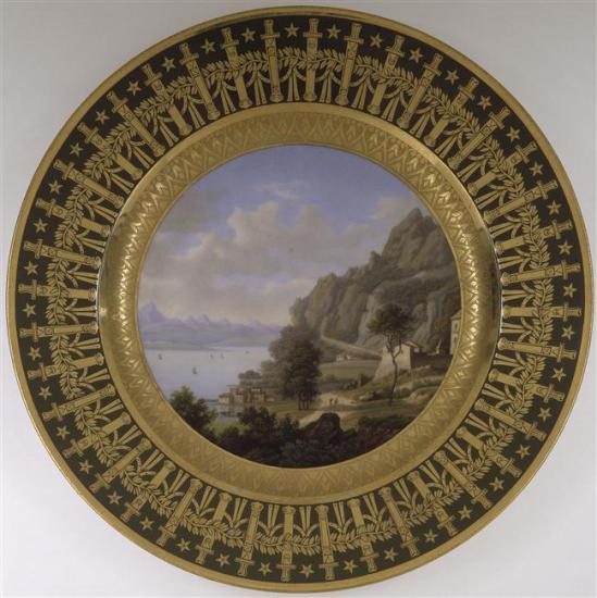 assiette du service particulier de Napoléon Ier