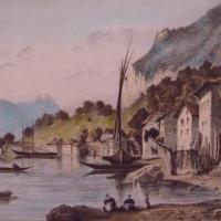 Meillerie et le lac au  début du XIX ème siècle