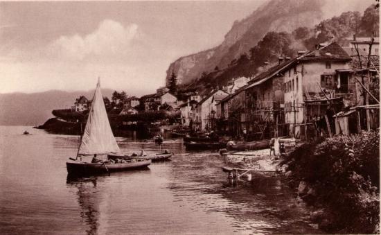 les rivages de Meillerie vers 1920