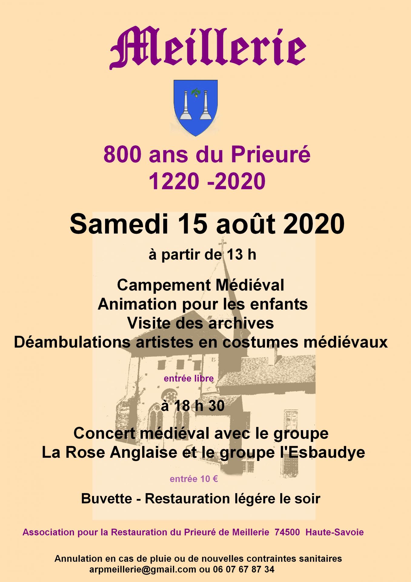 Évènements à venir