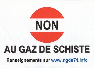 Non au Gaz de Schiste-Permis d'Abondance-Lac Léman